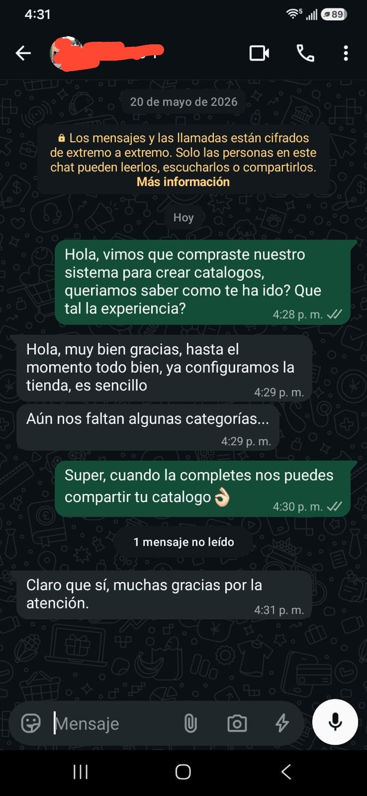 Testimonio 8 — 1